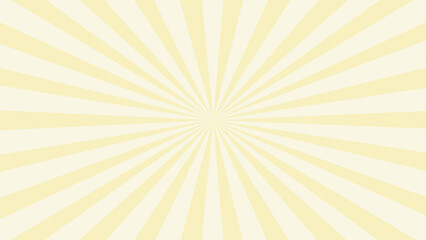 yellow retro background with rays