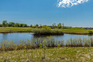 Summer Time at Lakewood Park in Saskatoon, Saskatchewan, Canada