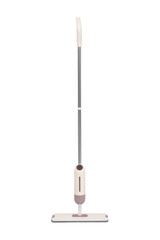 Microfiber spray mop. Modern floor mop with a water tank. Spray microfiber floor mop. Isolated