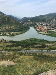 Naklejka premium Mzheta, Georgien 