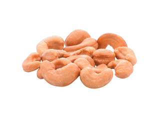 Roasted cashew nut isolated transparent png