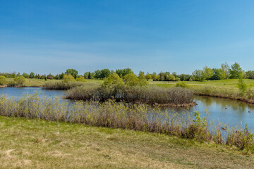 Summer Time at Lakewood Park in Saskatoon, Saskatchewan, Canada