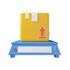 Weight Scale 3D Icon