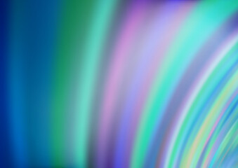 Light BLUE vector template with lava shapes.