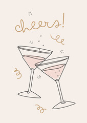 Hand Drawn Vector Illustration With 