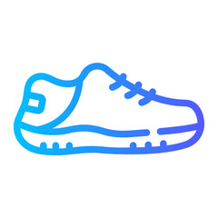 shoes gradient icon