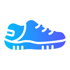 shoes gradient icon