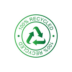 ecology icon vector. ecology badge icon vector illustration