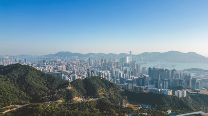 Kowloon and Kam Shan Country Park, Hong Kong 2 March 2022