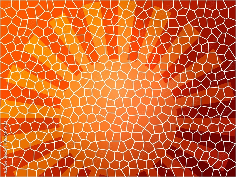 Poster abstract orange background, texture, pattern