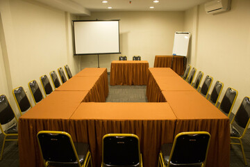 conference room with chairs