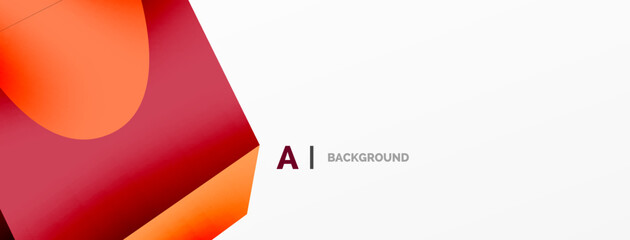 Abstract background - 3d abstract shape. Wallpaper for concept of AI technology, blockchain, communication, 5G, science, business