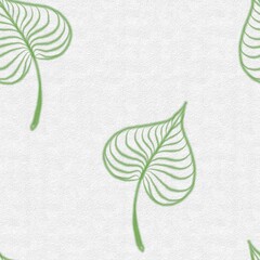 leaves background seamless abstract pattern background fabric design print wrapping paper digital illustration texture wallpaper watercolor paint 