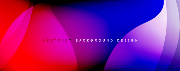 Trendy simple fluid color gradient abstract background with dynamic wave line effect. Vector Illustration For Wallpaper, Banner, Background, Card, Book Illustration, landing page