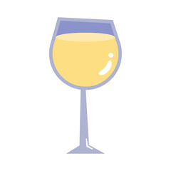 fresh yellow wine cup drink