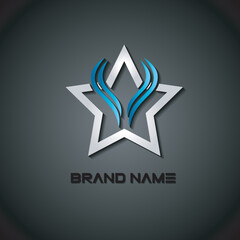 Star logo designs template, Fast star logo Vector illustration design