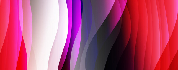 Abstract background, trendy simple fluid color gradients waves. Vector Illustration For Wallpaper, Banner, Background, Card, Book Illustration, landing page