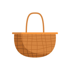 woven wicker basket