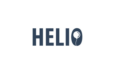 balloon logo design templates