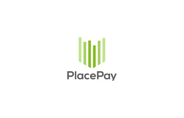 e wallet and payment fintech logo design templates