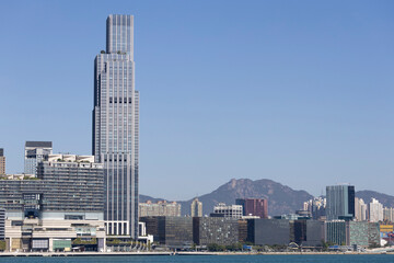 2022 Dec 19,Hong Kong.Appearance of commercial buildings in Hong Kong