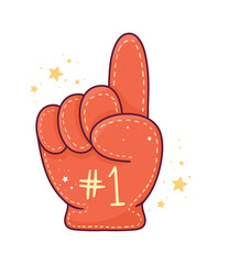 number one sport glove