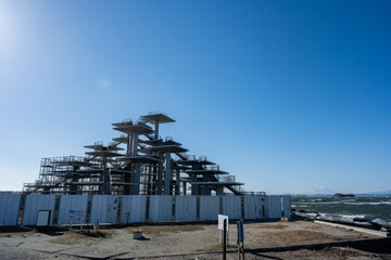 明治百年記念展望塔 - 富津岬展望台 - 補修工事中