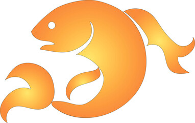 Twelve signs of the zodiac. Pisces.