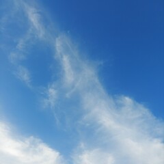 blue sky with clouds