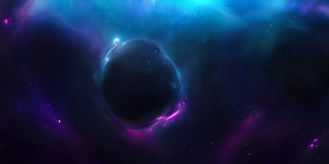 Obraz na płótnie Canvas space nebula background