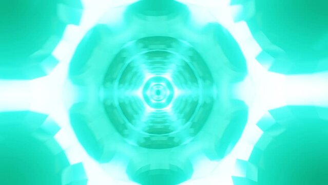 vk loop pulsating portal tunnel of dreams abstract 3d background. High quality 4k footage