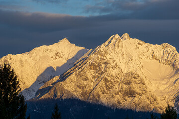 Berge in Tirol bei Innsbruck