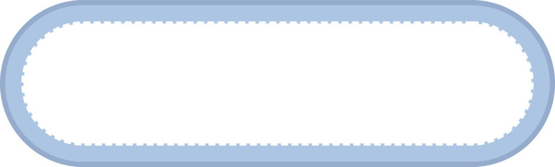 cute pastel blue paper planner journal memo decoration