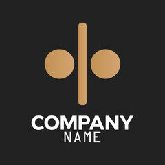 Fototapeta premium Universal vector logo for the company. Brand. Business registration