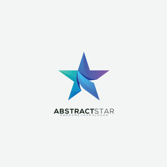 star design gradient color elegant