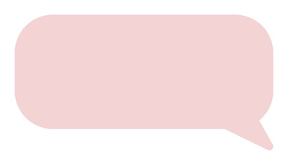 pastel conversation box, text box, speech bubble decoration