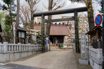 高円寺氷川神社 - 気象神社
