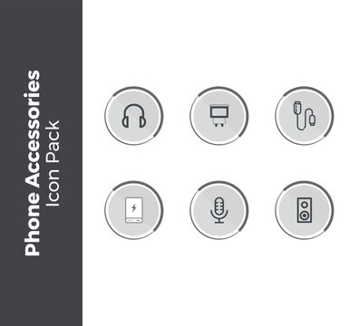 Phone Accessories Icon Pack
