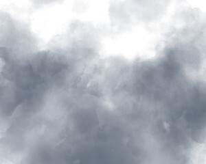曇り空のイラスト　背景