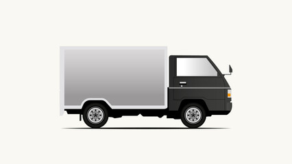 Cargo Box transportation vector illustration