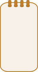 colorful paper memo planner decoration