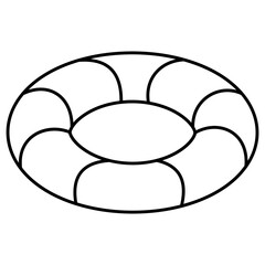 Premium download icon of lifebuoy 