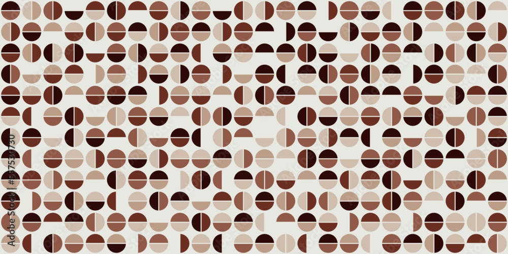 Poster vector pattern for a print on a coffee theme. stylish illustration and wallpaper design. pattern and
