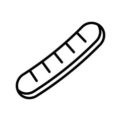 bread icon vector design template in white background