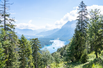 Lake Eibsee, Bavaria, Germany