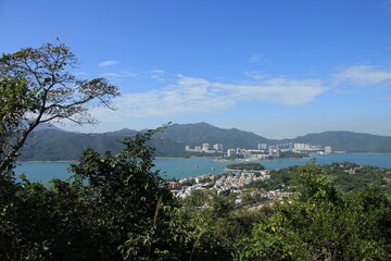 Beautiful Scenery of Peng Chau Island, Hong Kong