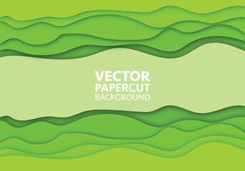 Vector of background colorful paper cut shapes. 3D abstract paper art style, design layout for business presentations, flyers, posters, prints, decoration, cards, brochure