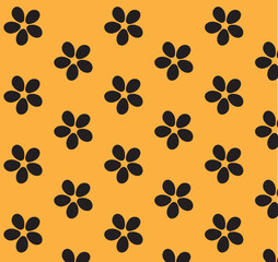 Colorful retro background. flowers pattern design. flower  seamless pattern design.