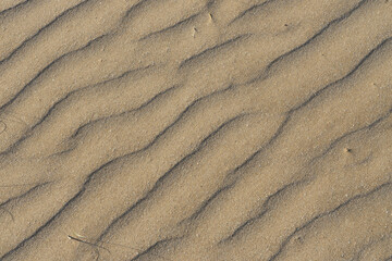 Fototapeta na wymiar Erosión arena, huellas del tiempo 