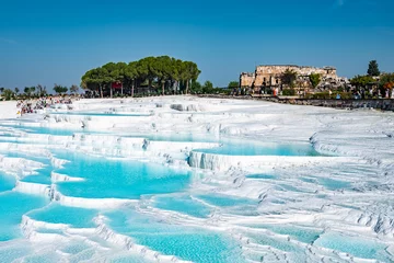 Natural travertine pools and terraces © dbrus